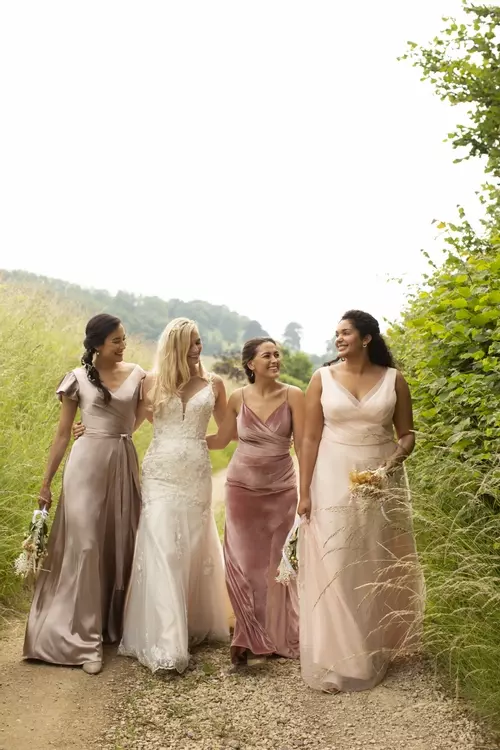 Ruby M467 Floaty Bohemian Tulle Bridesmaids Dress True Bridesmaids